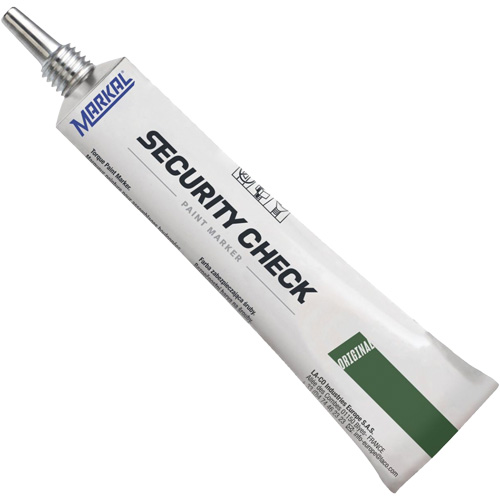 Security Check Paint Marker, 1.7 oz., Tube, Green Solutions industrielles ALPHA