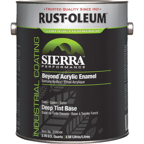 Sierra Performance Beyond Acrylic Enamel, Gallon, Tint Base Solutions industrielles ALPHA