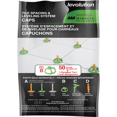 Miracle Sealants&reg; Levolution Universal Caps Solutions industrielles ALPHA