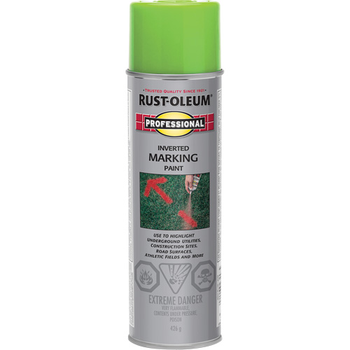 Inverted Marking Paint Spray, Aerosol Can Solutions industrielles ALPHA
