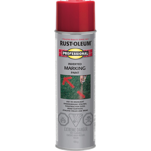 Peinture de marquage renvers&eacute; en a&eacute;rosol, Canette a&eacute;rosol Solutions industrielles ALPHA