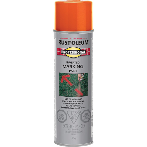 Inverted Marking Paint Spray, Aerosol Can Solutions industrielles ALPHA