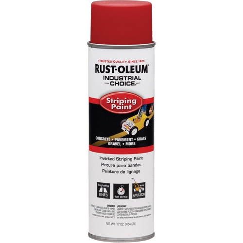 S1600 System Inverted Striping Paint, Red, Aerosol Can Solutions industrielles ALPHA