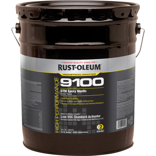 9100 System DTM Epoxy Mastic Standard 250 VOC Activator, 5 gal., Pail Solutions industrielles ALPHA