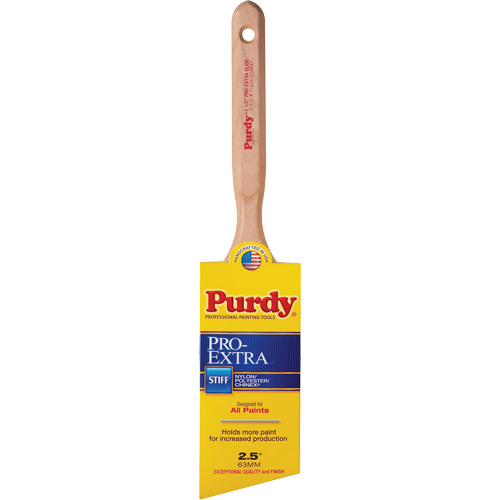 Pro-Extra Glide Paint Brush, Blended Material, Wood Handle, 2-1/2" Width Solutions industrielles ALPHA