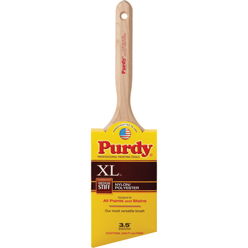 XL Glide Paint Brush, Poly/Nylon, Wood Handle, 3-1/2" Width Solutions industrielles ALPHA