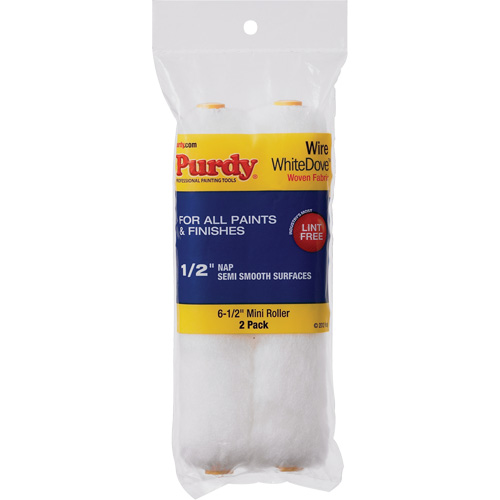 Dove Wire Mini Roller, 12.7 mm (1/2") Nap, 165 mm (6-1/2") L Solutions industrielles ALPHA