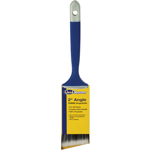 Quick Solutions Angle Brush, Polyester, Plastic Handle, 2" Width Solutions industrielles ALPHA