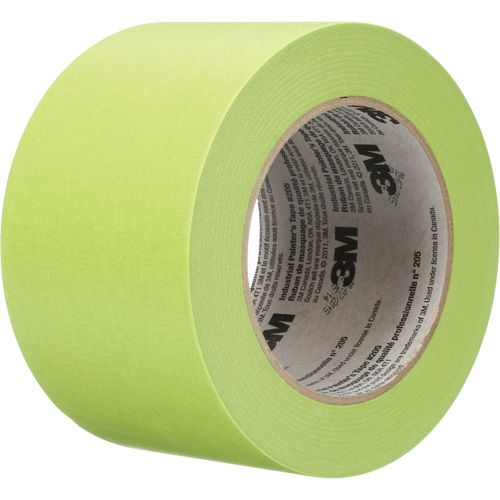 Ruban industriel 205 pour peintre, 72 mm (2-4/5") x 55 m (180'), Vert Solutions industrielles ALPHA