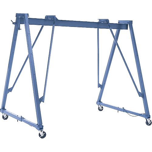 Adjustable Gantry Cranes, 15' L, 6000 lbs. (3 tons) Capacity Solutions industrielles ALPHA