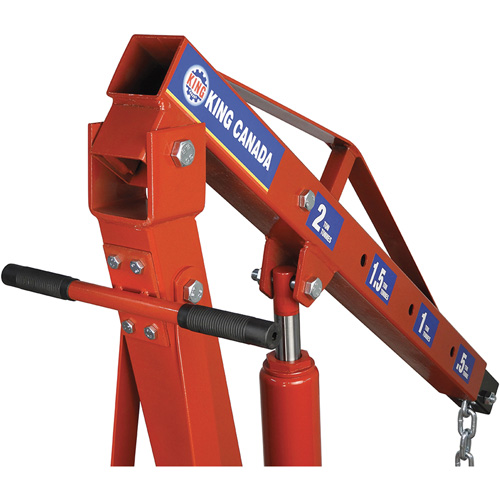 Grues d'atelier escamotables de 2 tonnes, Capacit&eacute; 4000 lb (2 tonnes) Solutions industrielles ALPHA