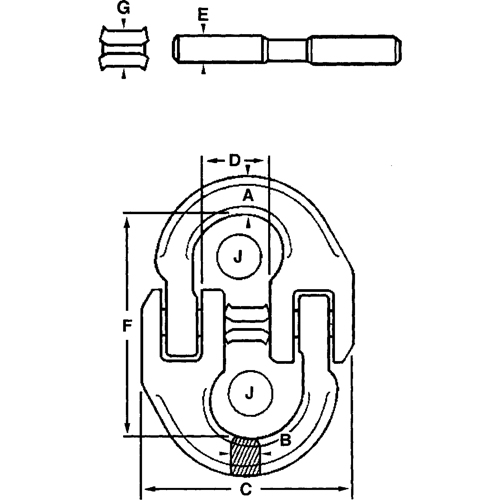 Alloy Connecting Links Solutions industrielles ALPHA