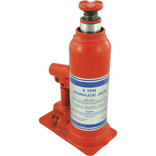 JHJ-5 Super Heavy-Duty Bottle Jack, 5 Ton(s), 15-3/8" Raised Height Solutions industrielles ALPHA
