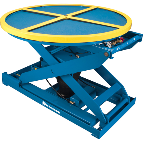 L&egrave;ve-palettes EZ Loader, 43" lo x 43" la, Capacit&eacute; 4000 lb Solutions industrielles ALPHA