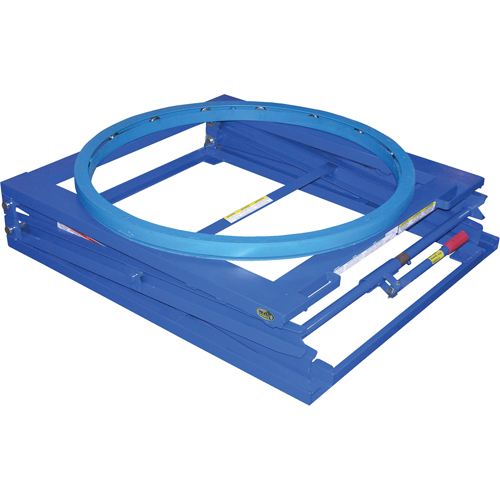 Support de palette ajustable, 42-1/4" lo x 40" la, Capacit&eacute; 4000 lb Solutions industrielles ALPHA