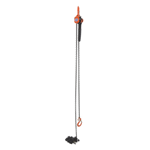 Mini palan &agrave; levier, Lev&eacute;e 15', Cabacit&eacute; 1000 lb (0,5 tonne), Chaîne en Acier Solutions industrielles ALPHA