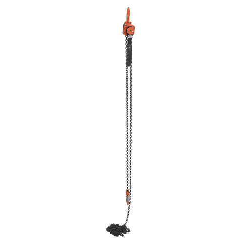 Mini Lever Hoist, 20' Lift, 1000 lbs. (0.5 tons) Capacity, Steel Chain Solutions industrielles ALPHA