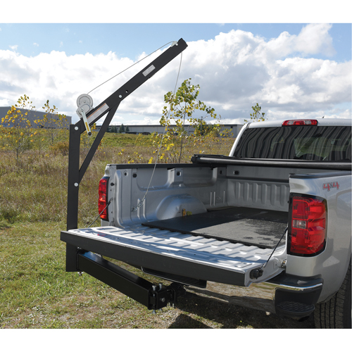 Hitch Mounted Truck Jib Crane, 600 lbs. (0.3 tons) Capacity, 84-5/8" Max. Clearance Solutions industrielles ALPHA