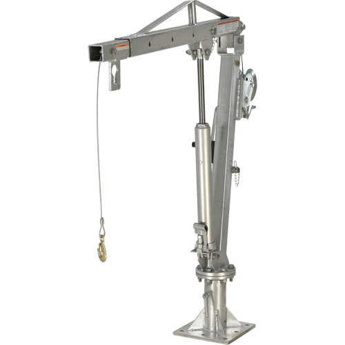 Winch Operated Truck Jib Crane, 1000 lbs. (0.5 tons) Capacity, 97" Max. Clearance Solutions industrielles ALPHA