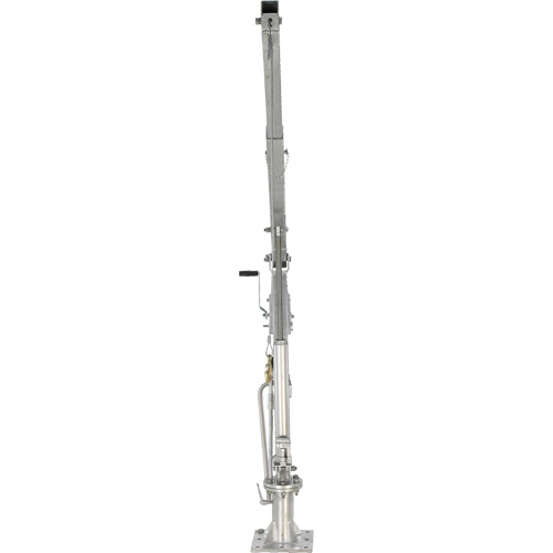 Winch Operated Truck Jib Crane, 1000 lbs. (0.5 tons) Capacity, 97" Max. Clearance Solutions industrielles ALPHA