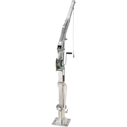 Winch Operated Truck Jib Crane, 1000 lbs. (0.5 tons) Capacity, 97" Max. Clearance Solutions industrielles ALPHA
