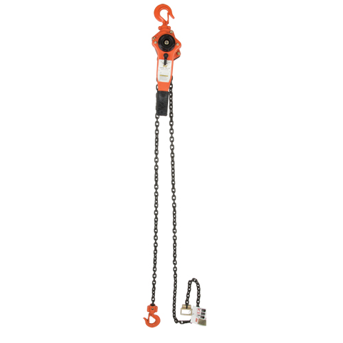 Lever Chain Hoist, 5' Lift, 3000 lbs. (1.5 tons) Capacity, Alloy Steel Chain Solutions industrielles ALPHA