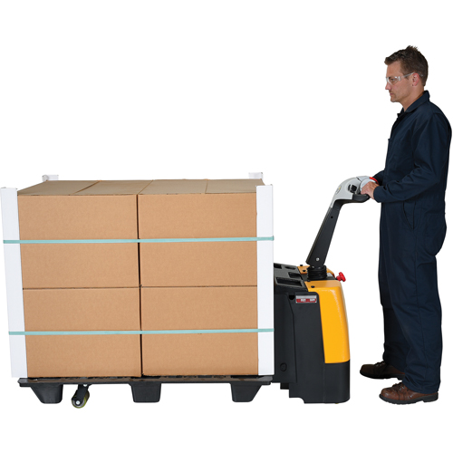 Fully Powered Electric Pallet Truck, 3000 lbs. Cap., 47" L x 25" W Solutions industrielles ALPHA