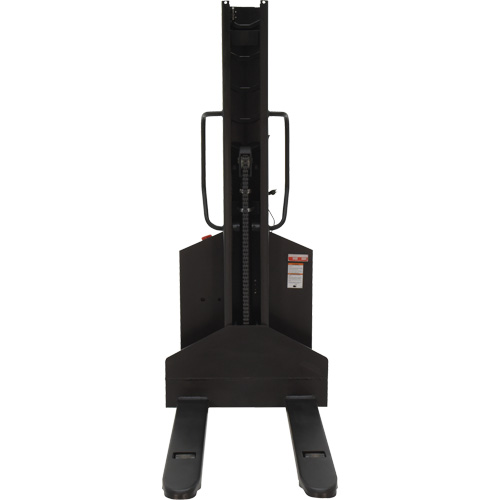 Narrow Mast Powered Lift Stacker, Electric Operated, 1000 lbs. Capacity, 63" Max Lift Solutions industrielles ALPHA