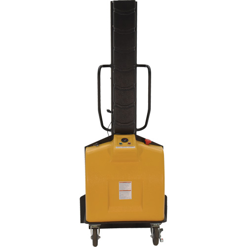 Narrow Mast Powered Lift Stacker, Electric Operated, 1000 lbs. Capacity, 63" Max Lift Solutions industrielles ALPHA