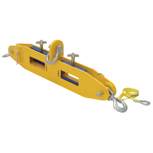 Forklift Lifting Beam, 7" x 2-1/2" Fork Pocket Solutions industrielles ALPHA