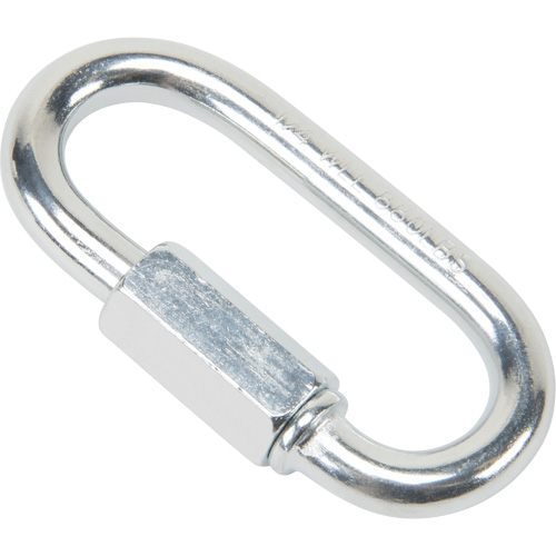 Maillon rapide zingu&eacute;, 880 lb (0,44 tonne), 1/4" Solutions industrielles ALPHA