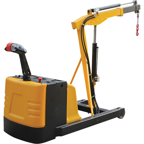 Grue d'atelier &eacute;lectrique, Lev&eacute;e 8,8', 1500 lb (0,75 tonne), 44-1/4" bras, 62-1/4" ha Solutions industrielles ALPHA
