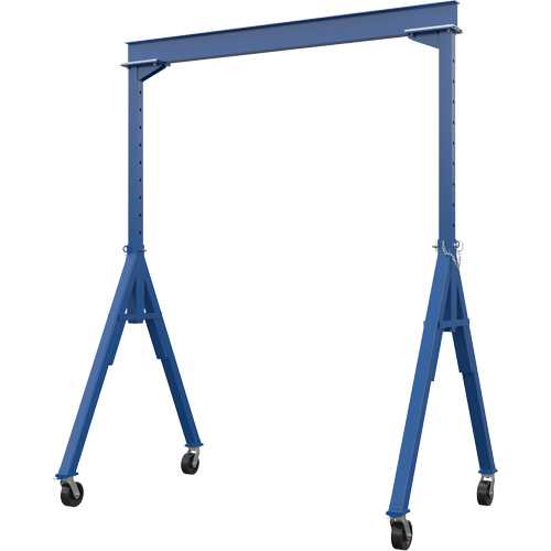 Adjustable Height Gantry Crane, 10' L, 2000 lbs. (1 tons) Capacity Solutions industrielles ALPHA