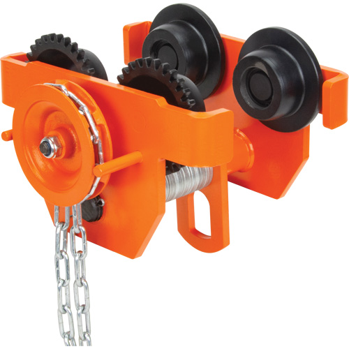 Chariot r&eacute;glable avec plaques de s&eacute;curit&eacute;, 1000 lb (0,5 tonne) Capacit&eacute;, 2-5/16" - 4-14/16" Solutions industrielles ALPHA