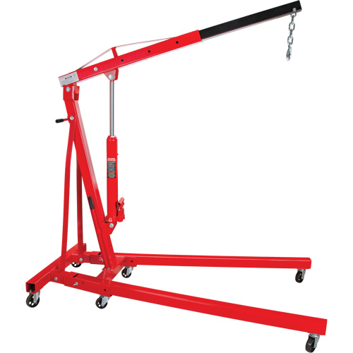 Folding Shop Crane, 4000 lbs. (2 tons) Capacity Solutions industrielles ALPHA