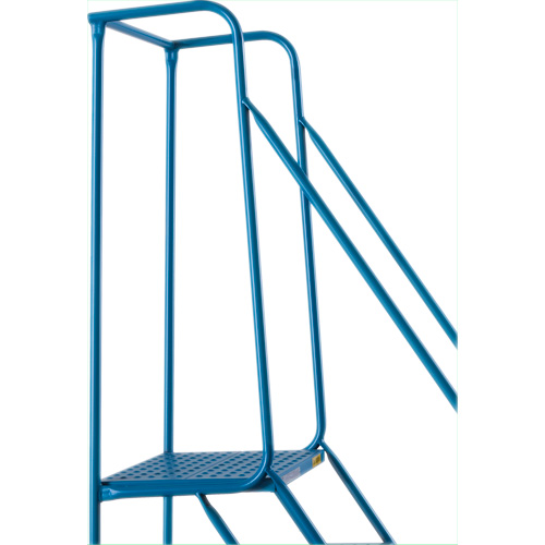 CSA-Certified Rolling Step Ladder with Locking Step, 14 Steps, 30" Step Width, 128" Platform Height, Steel Solutions industrielles ALPHA