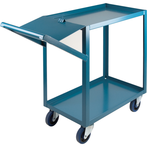 Order Picking Carts, 36" H x 18" W x 46" D, 2 Shelves, 1200 lbs. Capacity Solutions industrielles ALPHA