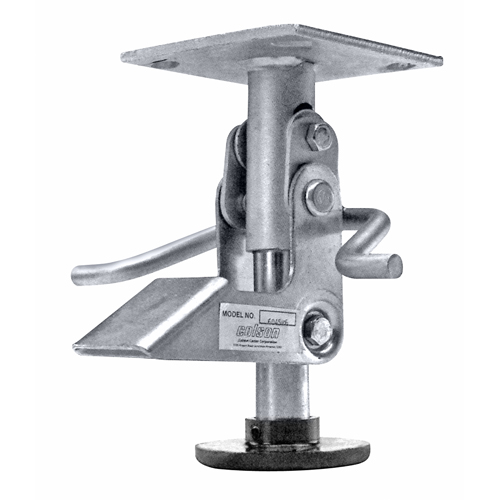 Frein de plancher robuste, 6-43/64" Hauteur rallong&eacute;e, 5-35/64" Hauteur r&eacute;tract&eacute;e Solutions industrielles ALPHA