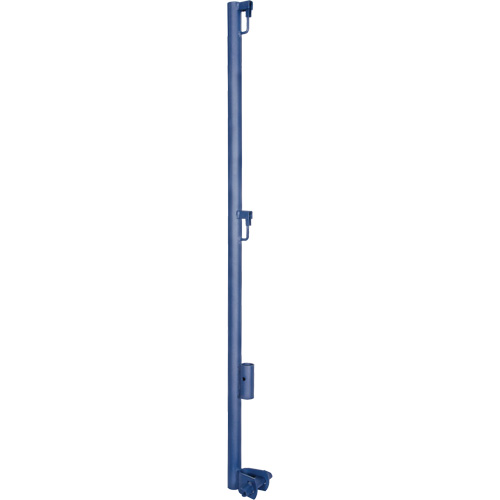 Accessoires pour &eacute;chafaudage - Poteau de garde-corps a/support, Poteau de garde-corps, 6" la x 56" h Solutions industrielles ALPHA
