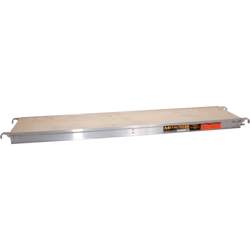 Plateformes de travail - Plancher en contreplaqu&eacute;, Bois, 10' lo x 19" la Solutions industrielles ALPHA
