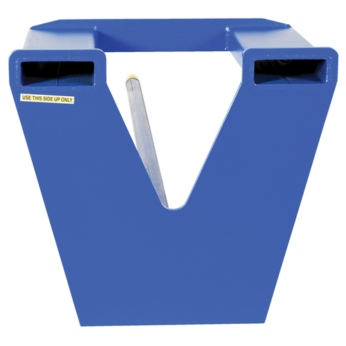 Fl&egrave;che de chariot &eacute;l&eacute;vateur pour tapis, 144-1/2" longueur, Install&eacute; sur fourche, Capacit&eacute; de 1800 lb Solutions industrielles ALPHA