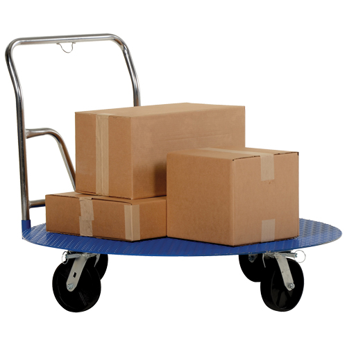 Chariot &agrave; plateforme ergonomique Solutions industrielles ALPHA