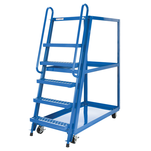 Stock Picking Cart, Steel, 27-7/8" W x 56-1/8" D, 3 Shelves, 1000 lbs. Capacity Solutions industrielles ALPHA