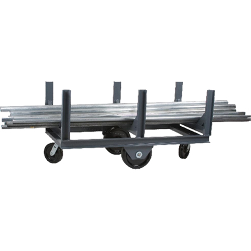 Bar Cradle Truck, 60" L x 28" W x 29" H, 4000 lbs. Capacity, Phenolic Wheels Solutions industrielles ALPHA