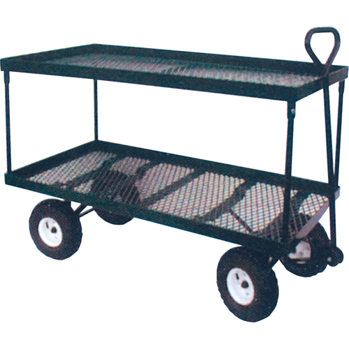 Double Deck Wagon, 24" W x 48" L, 600 lbs. Capacity Solutions industrielles ALPHA