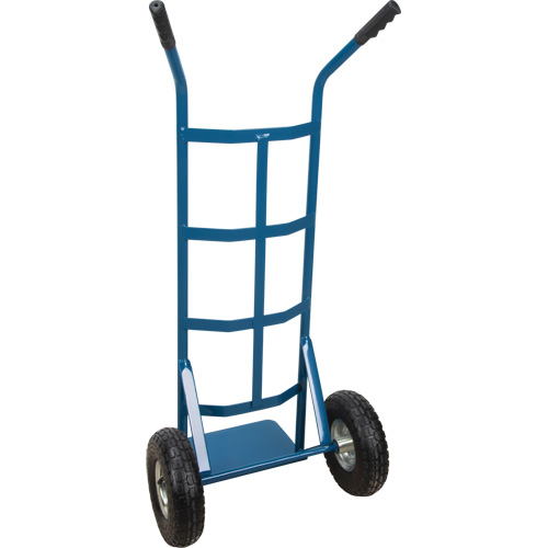 Diable &agrave; roue enti&egrave;rement soud&eacute;, Prise Double, Acier, Hauteur de 46", Capacit&eacute; 600 lb Solutions industrielles ALPHA