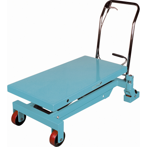 Heavy-Duty Hydraulic Scissor Lift Table, 40" L x 20-1/8" W, Steel, 2200 lbs. Capacity Solutions industrielles ALPHA