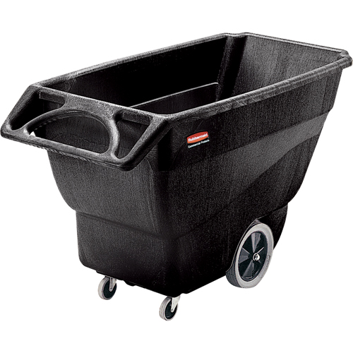 Chariot basculeur en acier, Mousse structur&eacute;e, 3/4 vg³, Capacit&eacute; de charge de 600 lb Solutions industrielles ALPHA