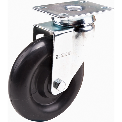 Roulette, Pivotant, 5" (127 mm), Polyol&eacute;fine, 250 lb (113 kg) Solutions industrielles ALPHA
