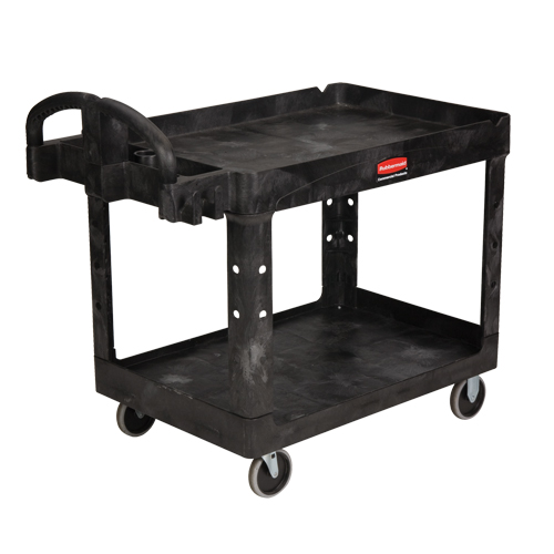 Heavy Duty Utility Cart - 4520-88, 2 Tiers, 25-1/4" x 39" x 44", 500 lbs. Capacity Solutions industrielles ALPHA